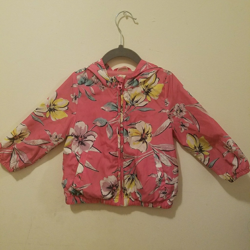 Pink print Jacket